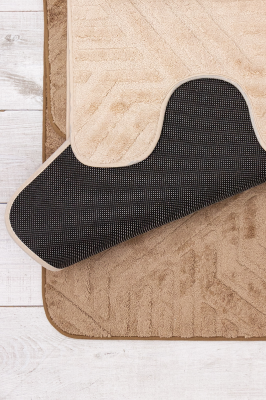 Набір у ванну кімнату з двох килимків